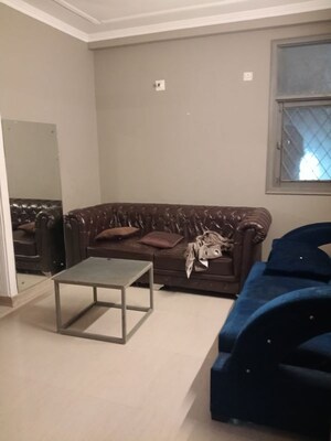 Living Room in 1 BHK Builder Floor at Malviya Nagar – for Rent