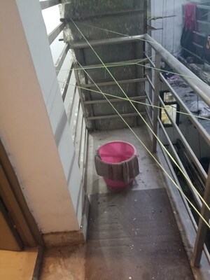 Staircase in 1 BHK Builder Floor at Malviya Nagar – for Rent