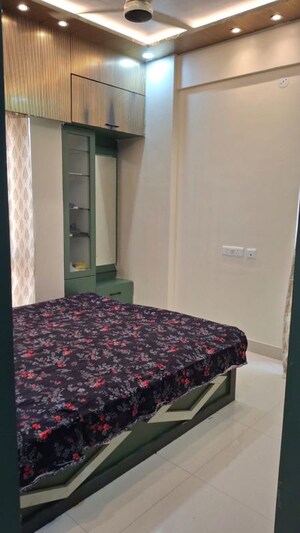 Bedroom in 3 BHK Apartment at Gurukul Heights, New Town – for Rent
