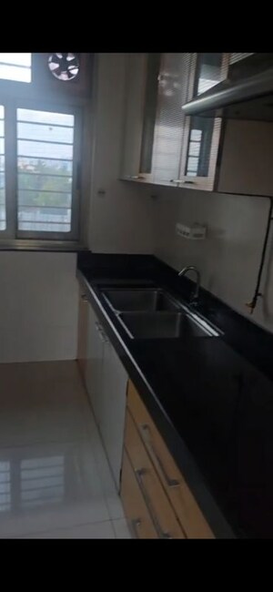 Kitchen in 2.5 BHK Apartment at Sheth Polaris, Goregaon West – for Rent