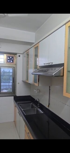 Kitchen in 2.5 BHK Apartment at Sheth Polaris, Goregaon West – for Rent