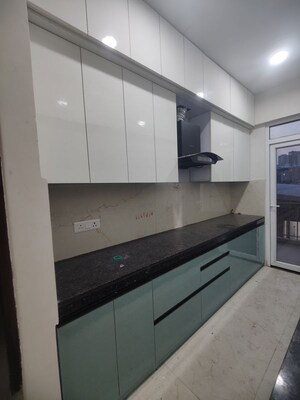 Kitchen in 3.5 BHK Builder Floor at Smart World Gems, Sector 89 – for Rent