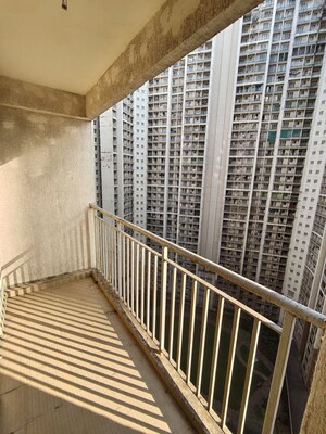 Balcony in 3 BHK Apartment at Indiabulls Greens, New Panvel – for Rent