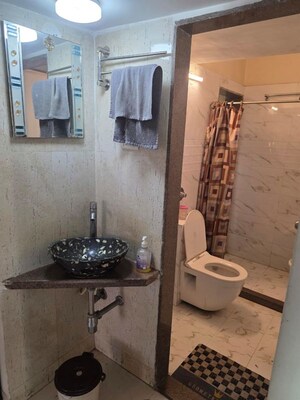 Living Room in 3 BHK Apartment at Prakruti Pearl, Ghodbunder Road – for Rent