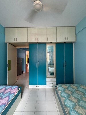 Bedroom in 2 BHK Apartment at Bhansali Whispering Winds, Pashan – for Rent