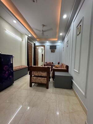 Living Room in 2 BHK Apartment at Chattarpur – for Rent