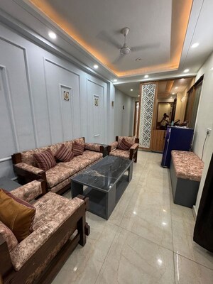 Living Room in 2 BHK Apartment at Chattarpur – for Rent