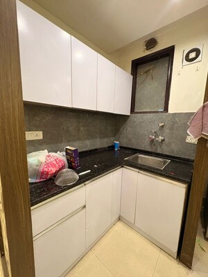 Kitchen in 1 BHK Apartment at Chattarpur – for Rent