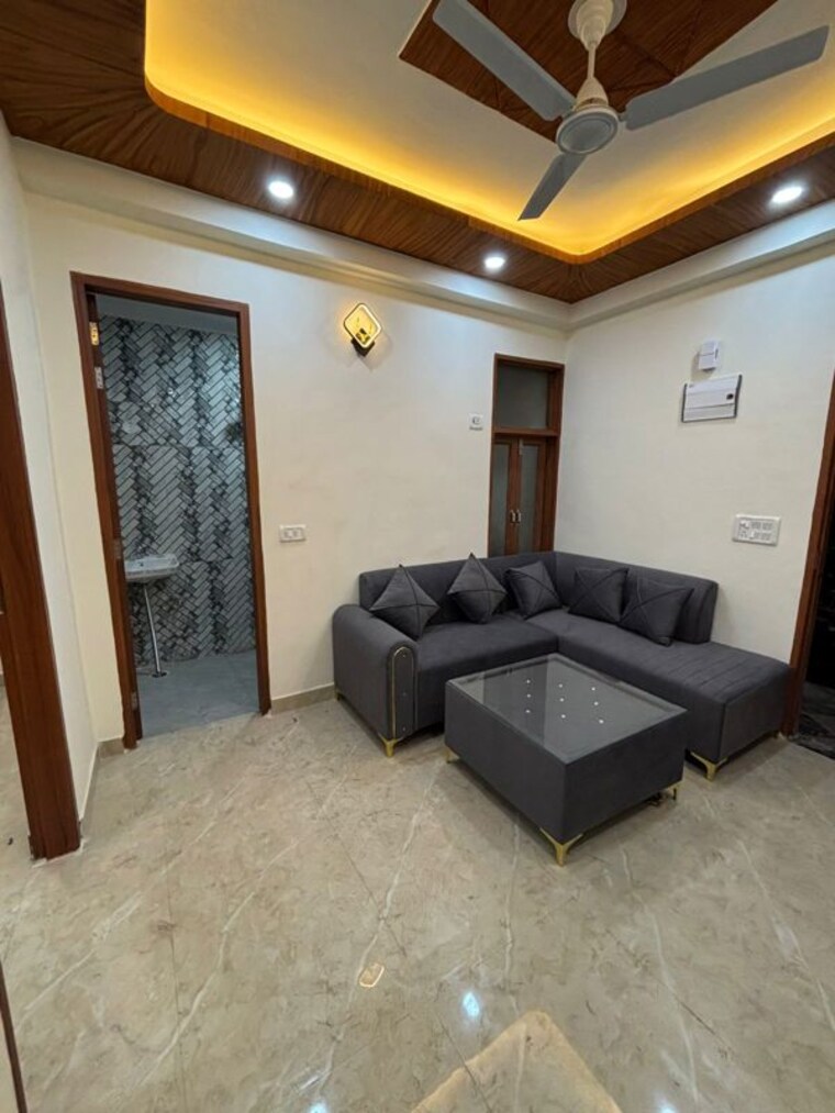 Living Room, saket 1 Bedroom 600 Sq.Ft. Builder Floor In Saket Delhi 10350176