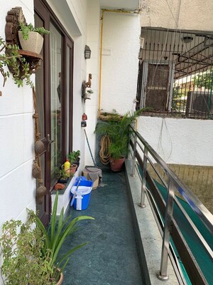 Balcony in 3 BHK Builder Floor at Kailash Colony – for Rent