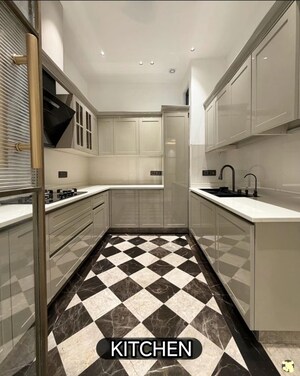 Kitchen in 3 BHK Builder Floor at Greater Kailash Part 3 – for Sale