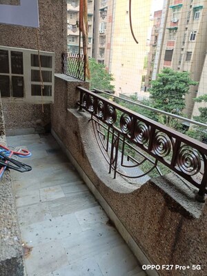 Balcony in 3 BHK Apartment at Sector 6 Dwarka – for Rent