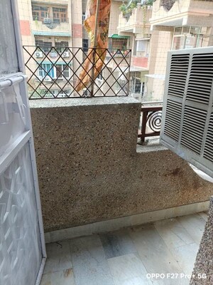 Balcony in 3 BHK Apartment at Sector 6 Dwarka – for Rent