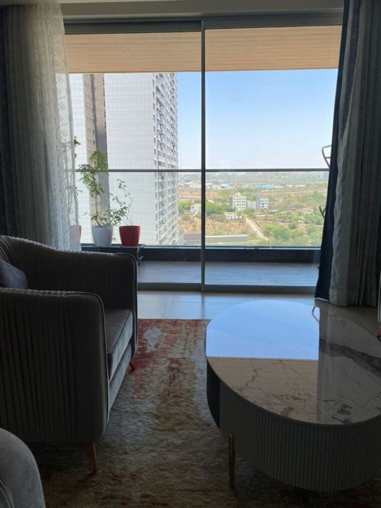 Living Room, panchshil-towers 3.5 Bedroom 1707 Sq.Ft. Apartment In Kharadi Pune 10350207