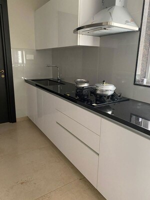 Kitchen in 3.5 BHK Apartment at Panchshil Towers, Kharadi – for Rent