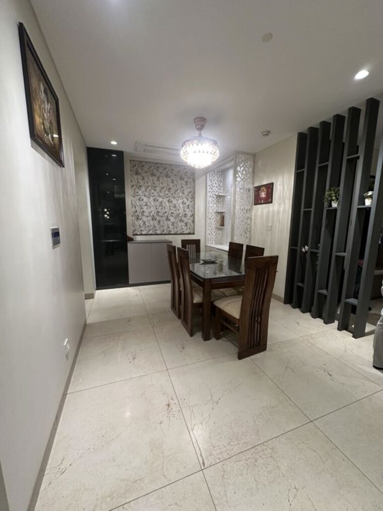 Dining area, panchshil-towers 3.5 Bedroom 1707 Sq.Ft. Apartment In Kharadi Pune 10350208