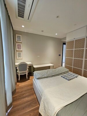 Bedroom in 3.5 BHK Apartment at Panchshil Towers, Kharadi – for Rent