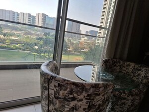 Balcony in 3.5 BHK Apartment at Panchshil Towers, Kharadi – for Rent