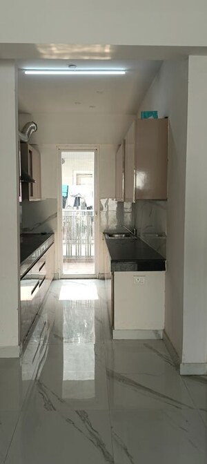 Kitchen in 3.5 BHK Builder Floor at Smart World Gems, Sector 89 – for Rent
