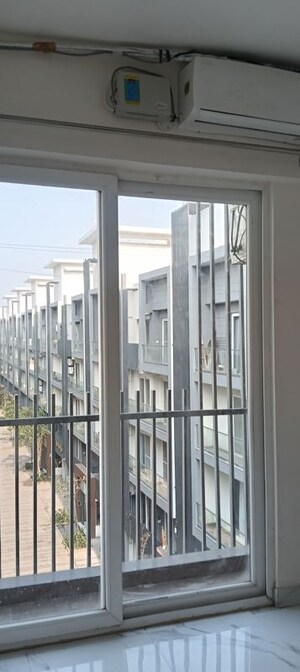 Balcony in 3.5 BHK Builder Floor at Smart World Gems, Sector 89 – for Rent