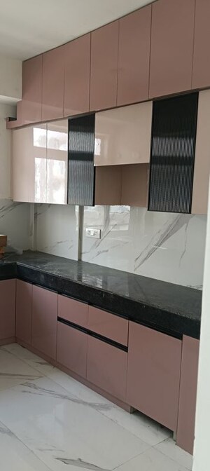 Kitchen in 3.5 BHK Builder Floor at Smart World Gems, Sector 89 – for Rent