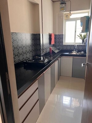 Kitchen in 1 BHK Apartment at Puranik Aarambh, Ghodbunder Road – for Rent