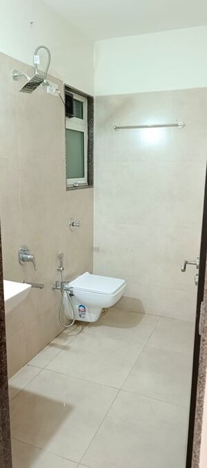 Bathroom in 1 BHK Apartment at JVM Aroma, Kasarvadavali – for Rent