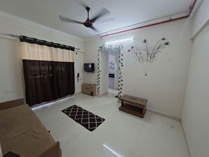 Living Room in 1 BHK Apartment at Vihang Valley Phase 2, Kasarvadavali – for Rent
