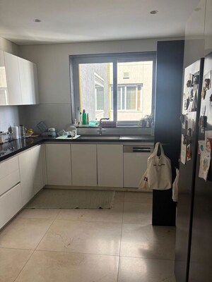Kitchen in 4 BHK Apartment at Panchshil Towers, Kharadi – for Rent