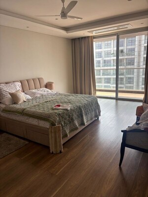 Bedroom in 4 BHK Apartment at Panchshil Towers, Kharadi – for Rent