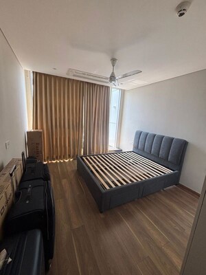 Bedroom in 4 BHK Apartment at Panchshil Towers, Kharadi – for Rent
