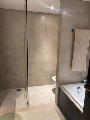 Bathroom in 4 BHK Apartment at Panchshil Towers, Kharadi – for Rent