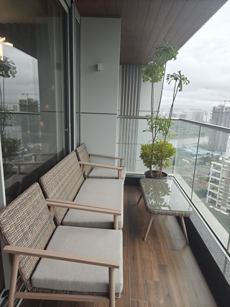 Balcony, panchshil-towers 4 Bedroom 2523 Sq.Ft. Apartment In Kharadi Pune 10350259