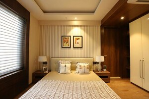 Bedroom in 3.5 BHK Apartment at Panchshil Towers, Kharadi – for Rent