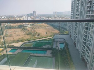 Balcony in 4 BHK Apartment at Panchshil Towers, Kharadi – for Rent