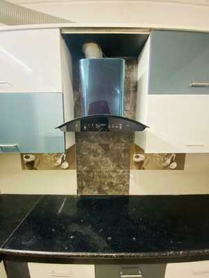 Kitchen in 3 BHK Builder Floor at Sector 40 – for Rent