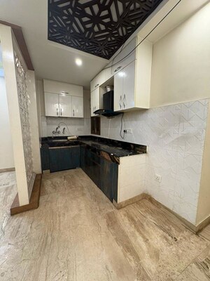 Kitchen in 2 BHK Builder Floor at Malviya Nagar – for Rent