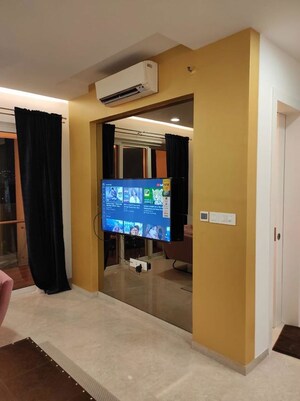 Living Room in 3.5 BHK Apartment at Lodha Fiorenza, Goregaon East – for Sale