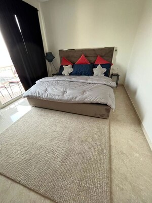 Bedroom in 3.5 BHK Apartment at Lodha Fiorenza, Goregaon East – for Sale