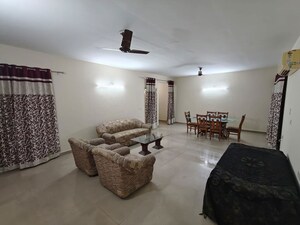 Living Room in 3 BHK Apartment at Ansal Celebrity Meadows, Sushant Golf City – for Rent