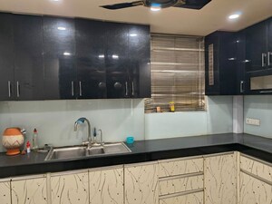 Kitchen in 3 BHK Apartment at Stellar Jeevan, Sector 1 Greater Noida – for Rent