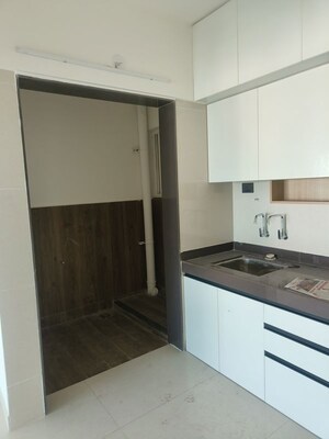 Kitchen in 2 BHK Apartment at Krishna Fairmont, Wakad – for Rent