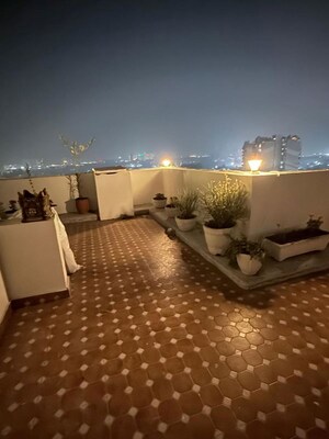 Living Room in 3 BHK Penthouse at Vip Road – for Rent