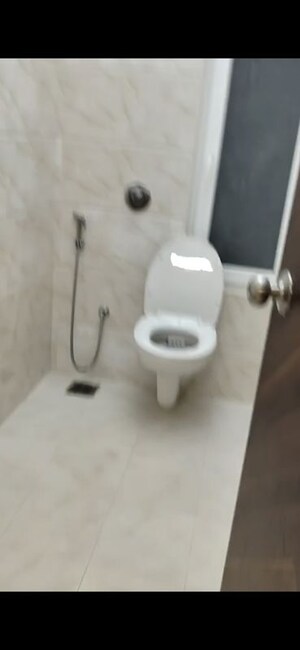 Bathroom in 3 BHK Apartment at Raghav Paradise, Borivali East – for Rent