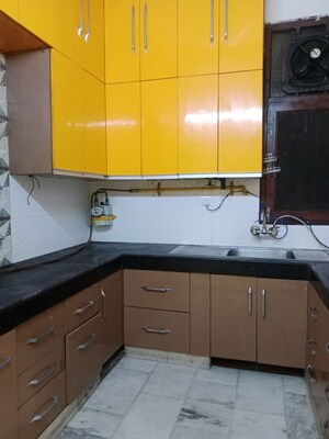 Kitchen in 3 BHK Builder Floor at East Of Kailash – for Rent