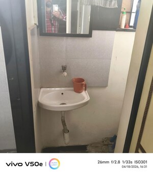 Bathroom in  Office Space at Kumar Connaught Place, Sangamvadi – for Sale
