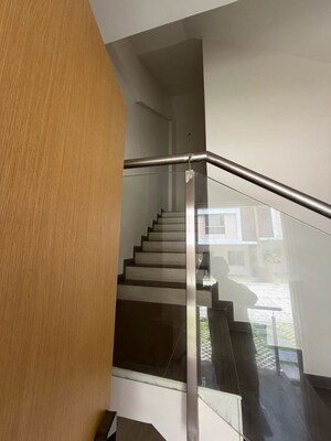 Staircase in 4 BHK Villa at Kolte Patil Life Republic, Hinjewadi – for Rent