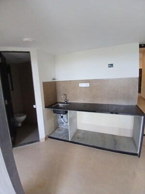 Bathroom in 1 BHK Apartment at Group Satellite Aarambh, Malad East – for Rent