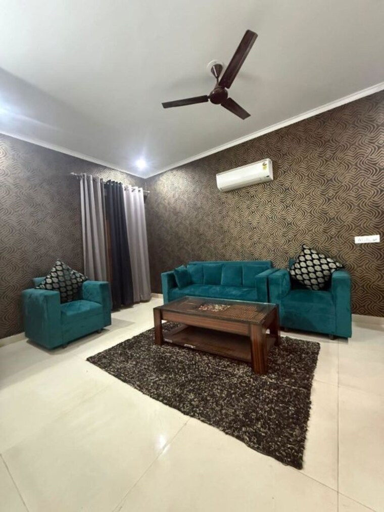 Living Room, affinity-greens 3 Bedroom 1440 Sq.Ft. Apartment In International Airport Road Zirakpur 10350475