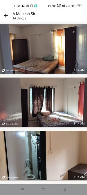 Bedroom in 2 BHK Apartment at Phadnis Sahil Serene, Baner – for Rent